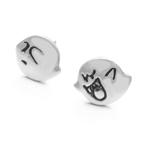 Nintendo Jewelry - Nintendo Super Mario Brothers "Boo" Ghost Earrings